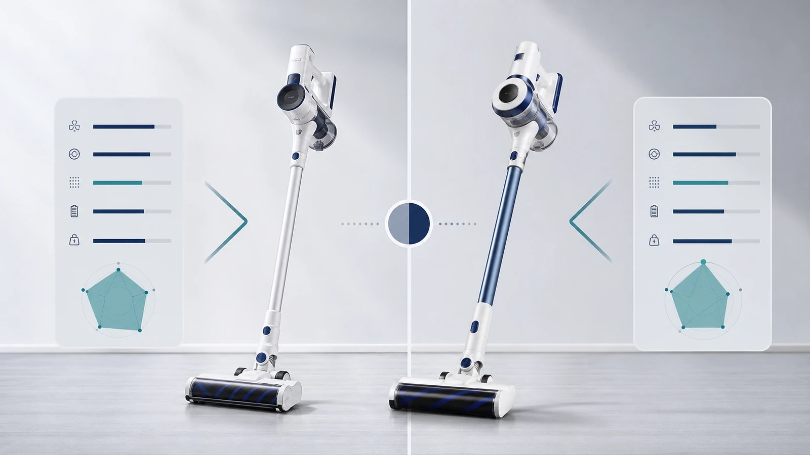 Vacuum comparisons